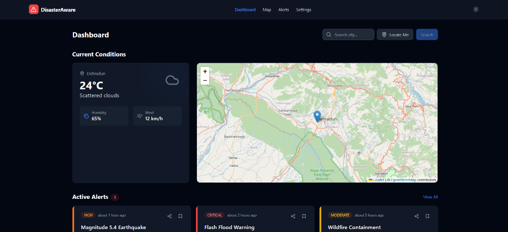 Disaster Awareness Tool